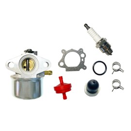 Carburetor For Briggs & Stratton 875 Series 190cc 8.75ft-lbs Torque Engine 694202 693909 692648 499617 790120 6.75 Hp Troy Bilt Craftsman 917.388853
