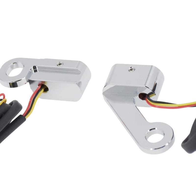 HDBUBALUS Motorcycle Turn Signals Blinker Marker LED Indicators Fit for