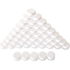 25pcs/50pcs/100pcs Empty Jars, Clear Jar, Cream Jar, Empty 5g Transparent Cosmetic Container, Travel With Lid, Small Nail Art Jar, For Cosmetic Lip Balm And Lotion(100pcs Makeup Jar)