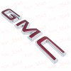 GMC Red Rear Tailgate Only Emblem 2019 -2024 GMC Sierra