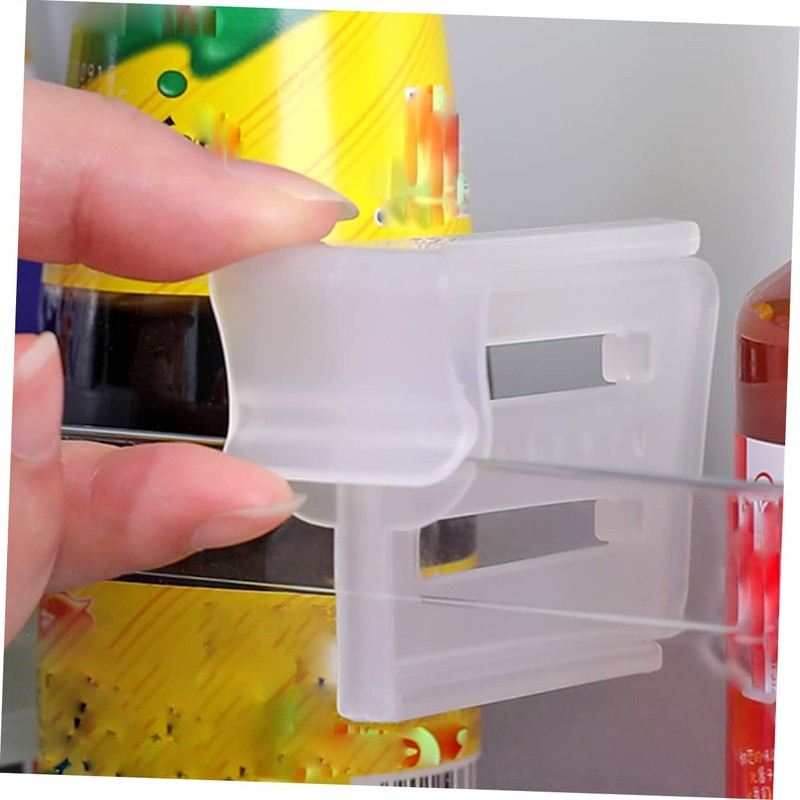 iplusmile 12Pcs Fridge Clip Partition for Refrigerator Side Door Divider