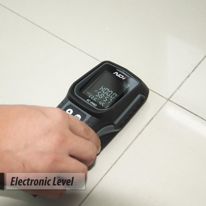 NDI 5‑in‑1 Stud Finder Wall Scanner with Laser Liner –