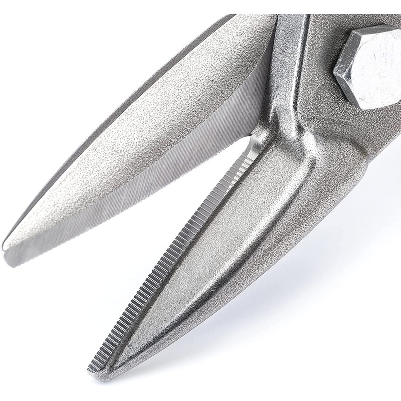 Crescent Wiss 9-3/4 Inch MetalMaster Compound Action Snips - Straight,