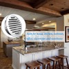 5 Inch Round Vent Cover, Stainless Steel Air Vent Built