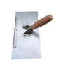 Stainless Steel Pointing Brickwork Hawk with Wooden Handle, Pointing, Bricklaying,