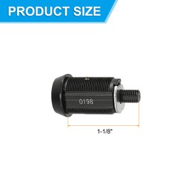 PATIKIL 4" Schrank-Cam-Schlösser, 4er-Pack gleichschließende Schrank-Cam-Schlösser Set Schlossersatz aus Zinklegierung für Schublade, Wohnmobil-Aufbewahrung, Werkzeugkasten, Schwarz