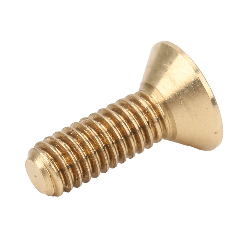 50Pcs Flat Hex Socket Screw Copper Countersunk Head Fastener Hardware