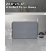BIOIWGY Stone Bath Mat, Bath Rug Diatomaceous Earth Shower Mat,
