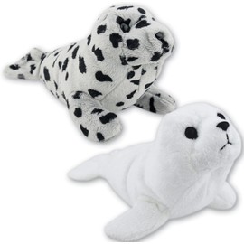 Ark Toys Soft Toy Seal With Beans - One Supplied At Random