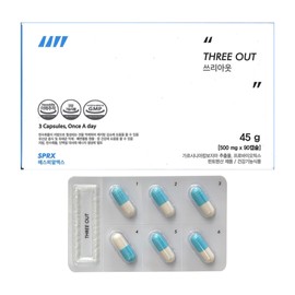 SPRX Three Out Carbohydrate Cutting Agent 500mg x 90 capsules 1 unit / SPRX 쓰리아웃 탄수화물컷팅제 500mg x 90캡슐 1개