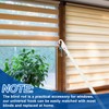 sourcing map 4Pcs 13" Blinds Wand Replacement, Fiberglass Blinds Tilt