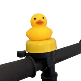Bike Bell Kids Bicycle Bell with Loud & Clear Sound Alloy Kids Bike Bells for Scooter Road and Mountain Bikes Accessories Fits 22mm Handle (Duck)