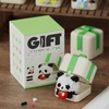 HJPLPXH Cute cat Panda Rabbit Dog Animals Micro mini Building