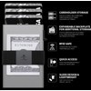 SEMORID Slim Aluminum Card Holder Wallet for Men, Durable Expandable