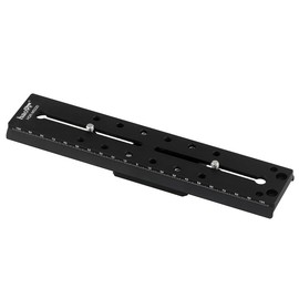 Haoge HQR-MS220II 220mm Camera Long Sliding QR Quick Release Plate for Sachtler FSB4 FSB6 FSB6T FSB8 FSB8T FSB10 FSB10T DV10 3+3 5+5 Video 14II DV2 DV4 DV6 DV8 DV8/100 ACE Tripod Fluid Head