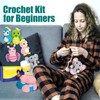 Marribol Crochet Kit for Beginners,Learn to Crochet Starter Kit with