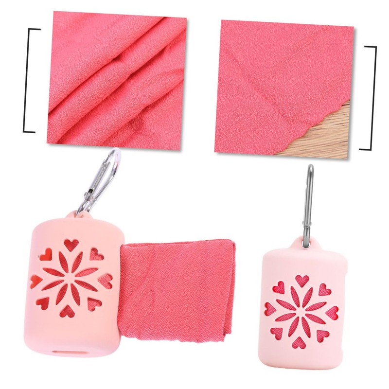 Outanaya 2pcs Absorbent Gym Towel Cooling Sports Towel Fast Drying