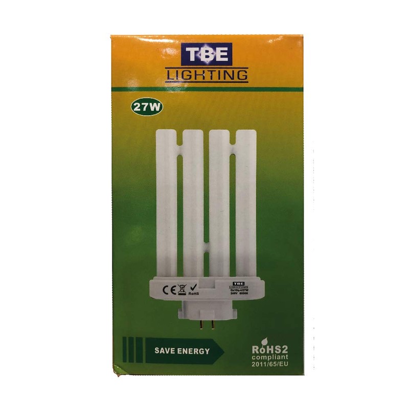 TBE LIGHTING 27w PLS 3-Pack of Energy Saving Daylight Bulbs