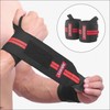 CrossFit Lifting Straps and Wrist Support Band Fitness Blue