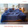YnM Weighted Blanket, Handmade Chunky Knitted Design, Soft and Cozy,