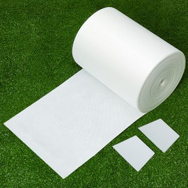Newwiee 12 in x 325 ft Artificial Turf Tape Artificial Grass Tape Synthetic Fake Grass Turf Seam Lawn Carpet Seaming for Indoor Outdoor Mat Garden Pet Rug Jointing, No Adhesive