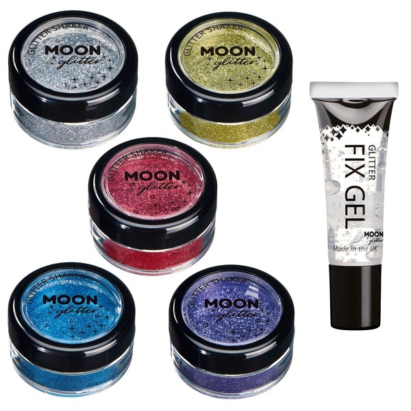 Moon Glitter Fine Glitter Shaker - 100% Cosmetic Glitter for