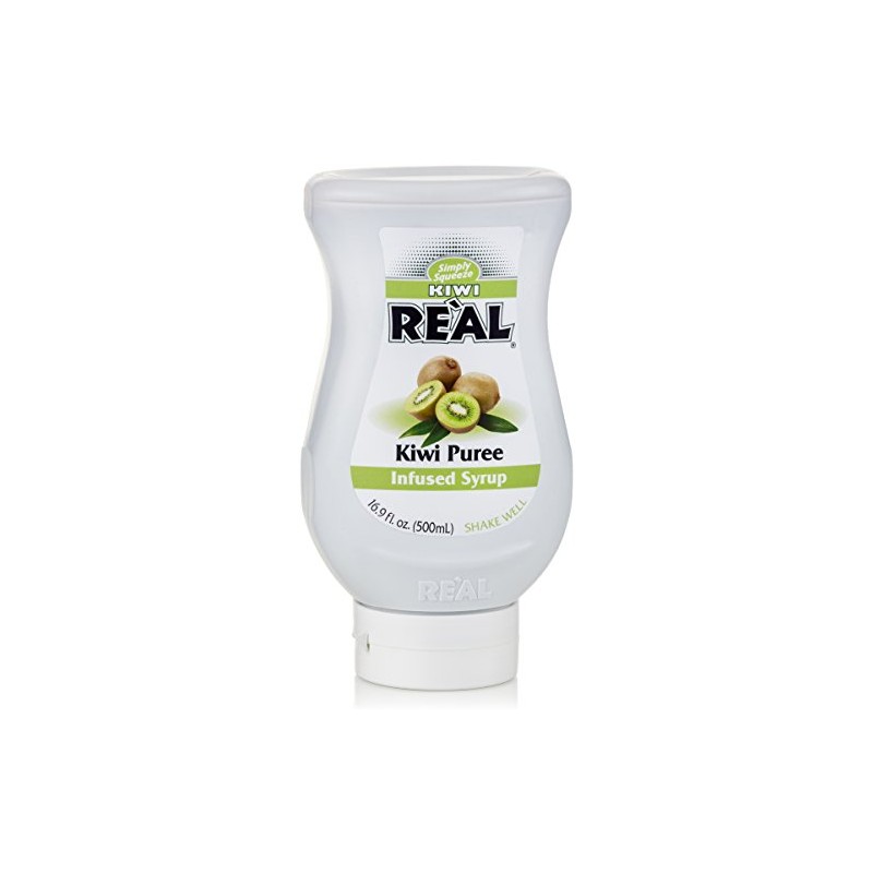 Kiwi Reàl, Kiwi Puree Infused Syrup, 16.9 FL OZ Squeezable