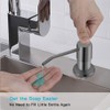 OHiHi Dish Soap Dispenser for Kitchen Sink, Countertop Sink Soap