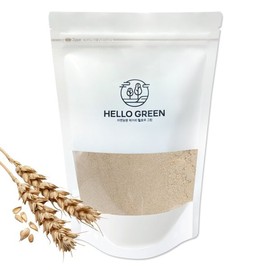 Hello Green 국내산 볶은 미강 가루 1kg(팩) 고운 쌀겨가루 Korean Roasted Rice Bran Powder 1kg (Pack) Fine Rice Bran Powder