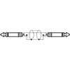 Img Stage Line MCC-100SW JACK to JACK Instrument Cable 1m