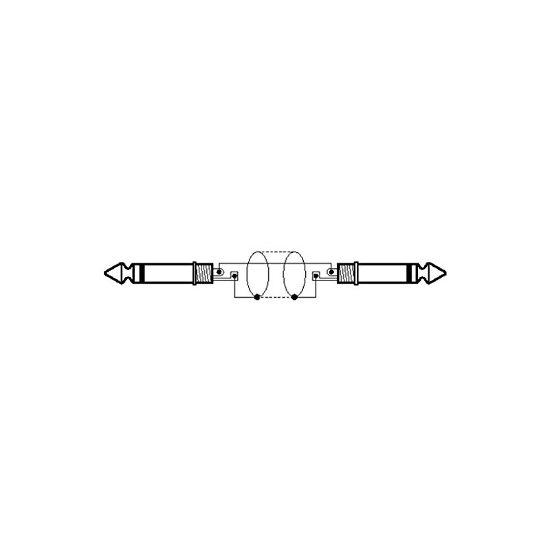 Img Stage Line MCC-100SW JACK to JACK Instrument Cable 1m