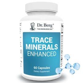 Dr. Bergs Trace Minerals Enhanced Complex - Complete with 70 Nutrient-Dense Health Mineral - 100 Natural Ingredients - Dietary Supplements - 60...    