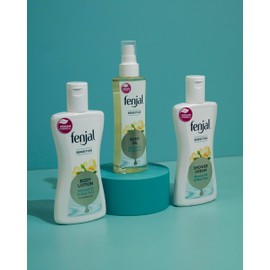 Fenjal Sensitive Hydration Hero's Gift Set |Shower Cream - 200ml | Body Lotion - 200ml| Body Oil - 200ml |Perfect Blend of Fresh Lily and Apple Jasmine with Sparkling freshness of Lemon |