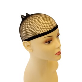 WIG ME UP Hair Net Wig Cap Black (HNS)