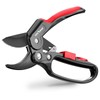 FLORA GUARD Ratchet Pruning Shears, Professional Garden Clippers, Increases Cutting