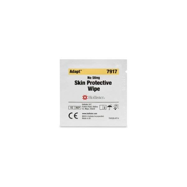 Adapt Skin Barrier Wipe Water Silicone Water Silicone Wipe NonSterile, 7917 - Pack of 50