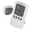 LCD Temperature and Humidity Monitor WallMountable Wired Flower Planting Hygrometer