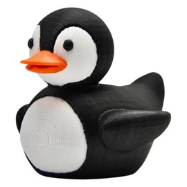 Penguin Duck Collectible Figurine – Cute Penguin-Duck Hybrid Sculpture for Desk, Shelf, or Gift – 3D Printed in Canada