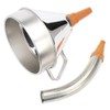 Sealey Fm20F Funnel Metal With Flexible Spout And Filter 200Mm