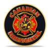 RYUKENLM Canadian Firefighter Challenge Coin - First in, Last Out