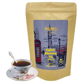 CENVEL ® English Afternoon Tea | City of London Scenes Loose-Leaf Black Tea in Resealable Pouch | Great Gift for Loved Ones (Black, 150g)