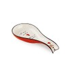 Egan Le Casette Spoon Rest 21 x 10 cm Red