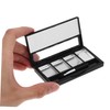Mikinona Stylish Empty Eye Shadow Palette Mini Eyeshadow Box Compartments