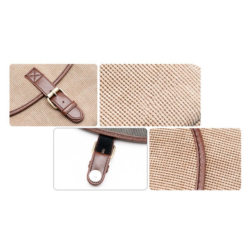 Camera Bag Wax Oil Leather Retro Easy Carrying Wear Resistance