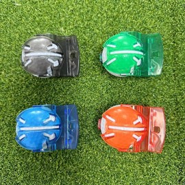 LM sports 4 Pack Golf Ball Line Liner Drawing Marking Alignment Putting Tool, Grey, Green, Blue and Red