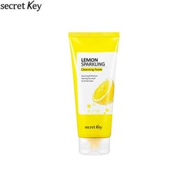 SECRET KEY Lemon Sparkling Cleansing Foam 200g