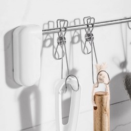 Versatile Stainless Steel Multi-purpose Hook Hook Clip 30ea