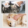 White Latex Finger Cots Finger Protectors, Disposable Medium-Sized Finger Gloves,