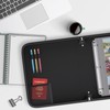 ZOOPIP Fireproof 3 Ring Binder with Zipper, 2 Inch D