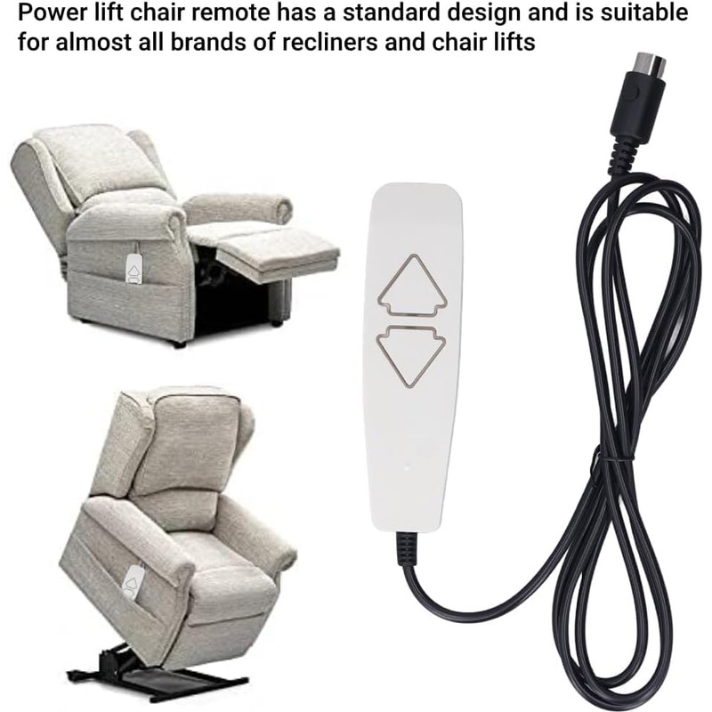 Sunicon Lift Chairs Remote Universal, 2 Push Button Up and